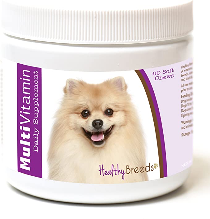 Healthy Breeds Pomeranian Multi-Vitamin Soft Chews 60 Count